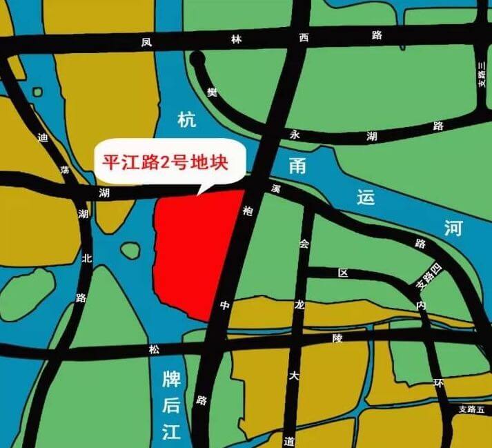 绍兴镜湖近两年土拍市场战况一览