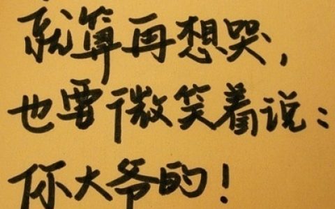 总有一些文字让我们……