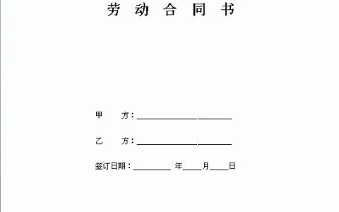 精简版劳动合同（社保补贴计入工资，并承诺自愿不缴纳）