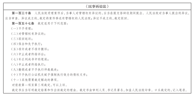 民事诉讼管辖指引