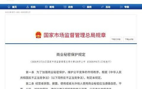商业秘密保护规定